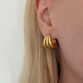 Triple Threat Earrings
