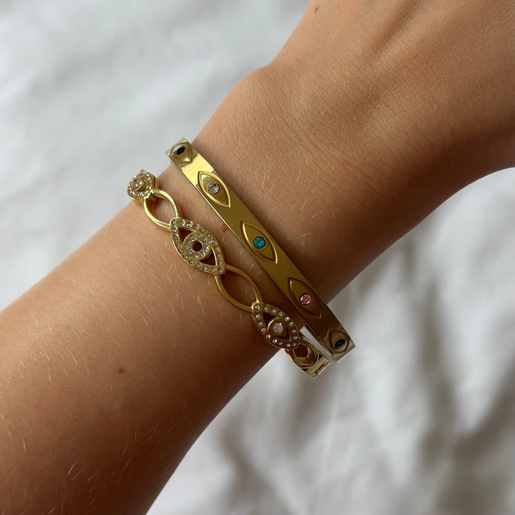 Golden Link Bangle