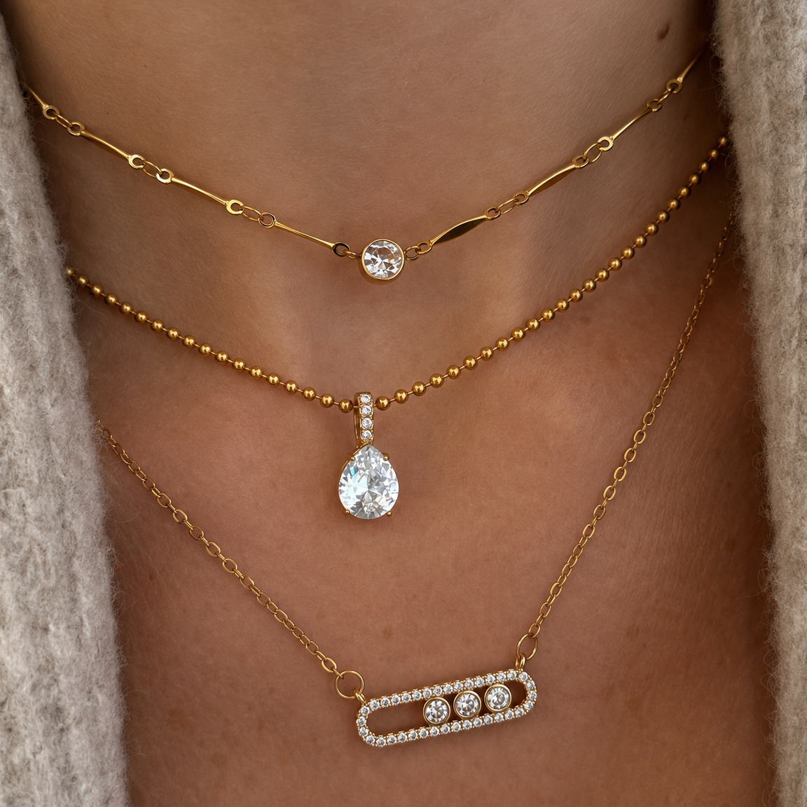 Drama Drop Necklace
