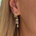 Icy Chain Earrings