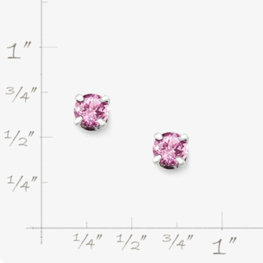 Lab-Created Pink Sapphire (October)