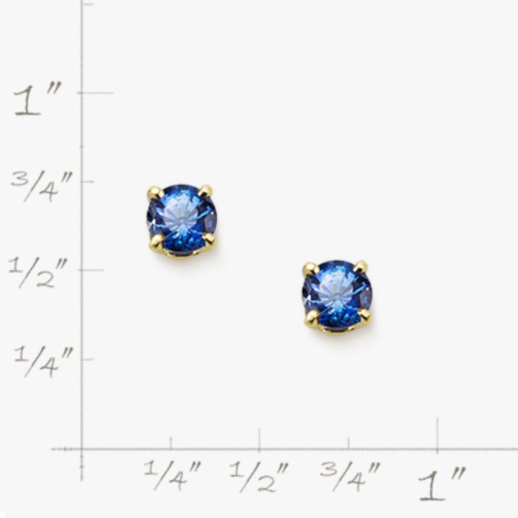 Lab-Created Blue Sapphire (September)