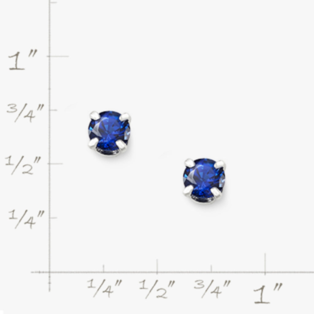 Lab-Created Blue Sapphire (September)