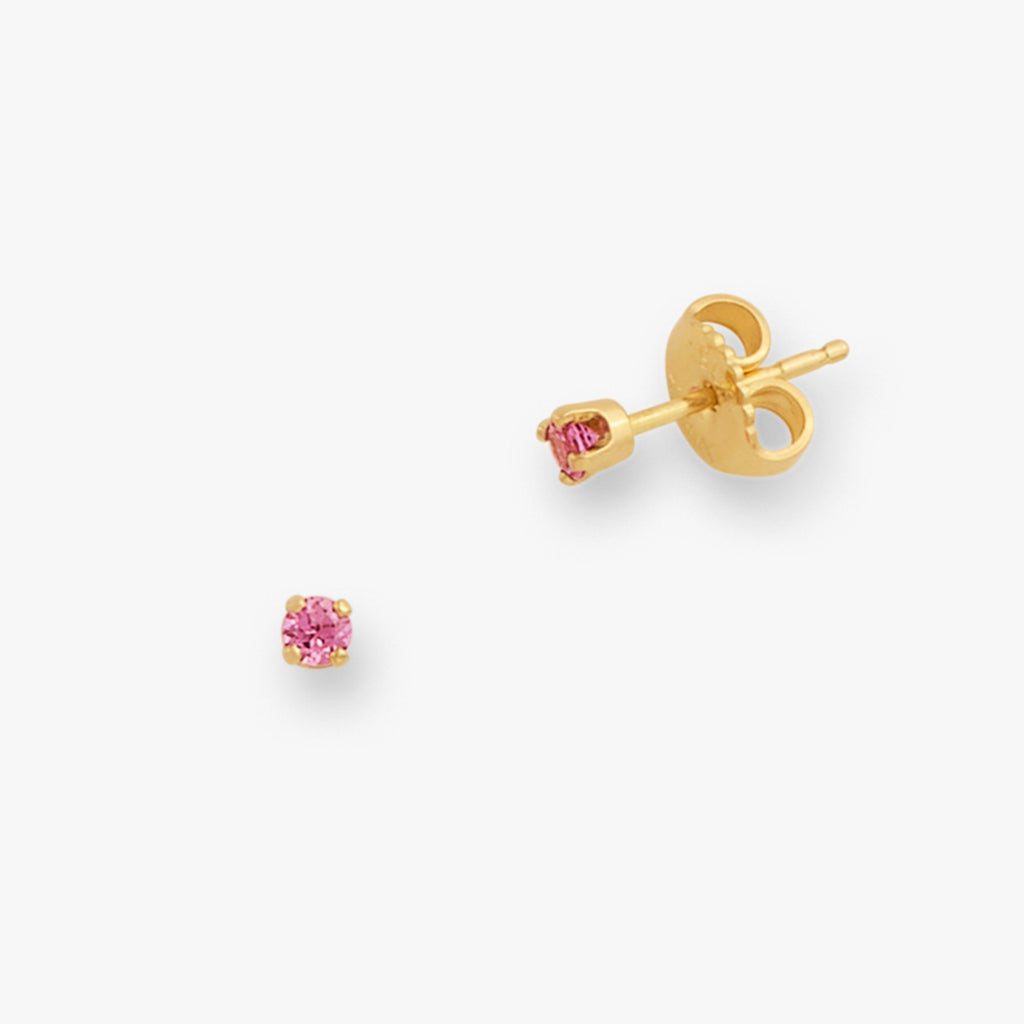 Lab-Created Pink Sapphire (October)