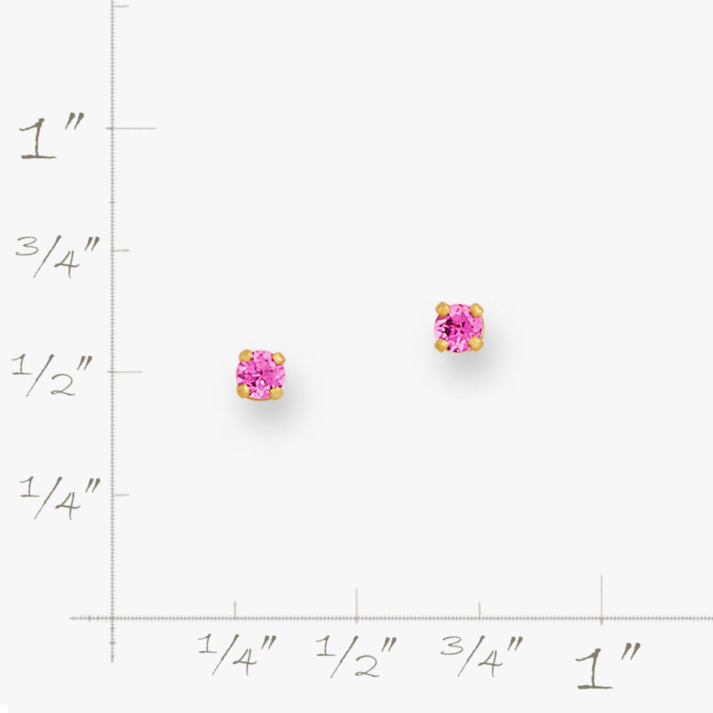 Lab-Created Pink Sapphire (October)