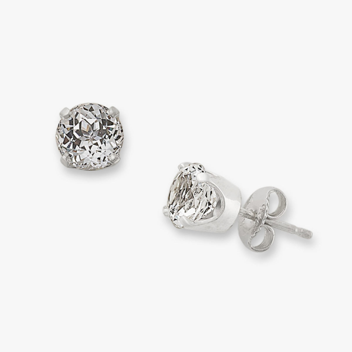 Lab-Created White Sapphire (April)