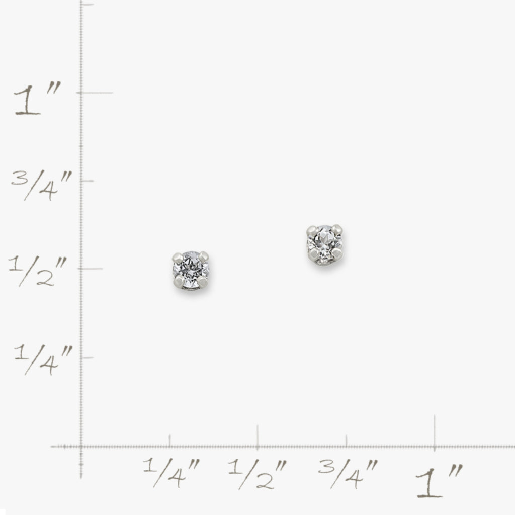 Lab-Created White Sapphire (April)