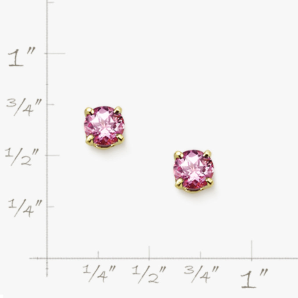 Lab-Created Pink Sapphire (October)