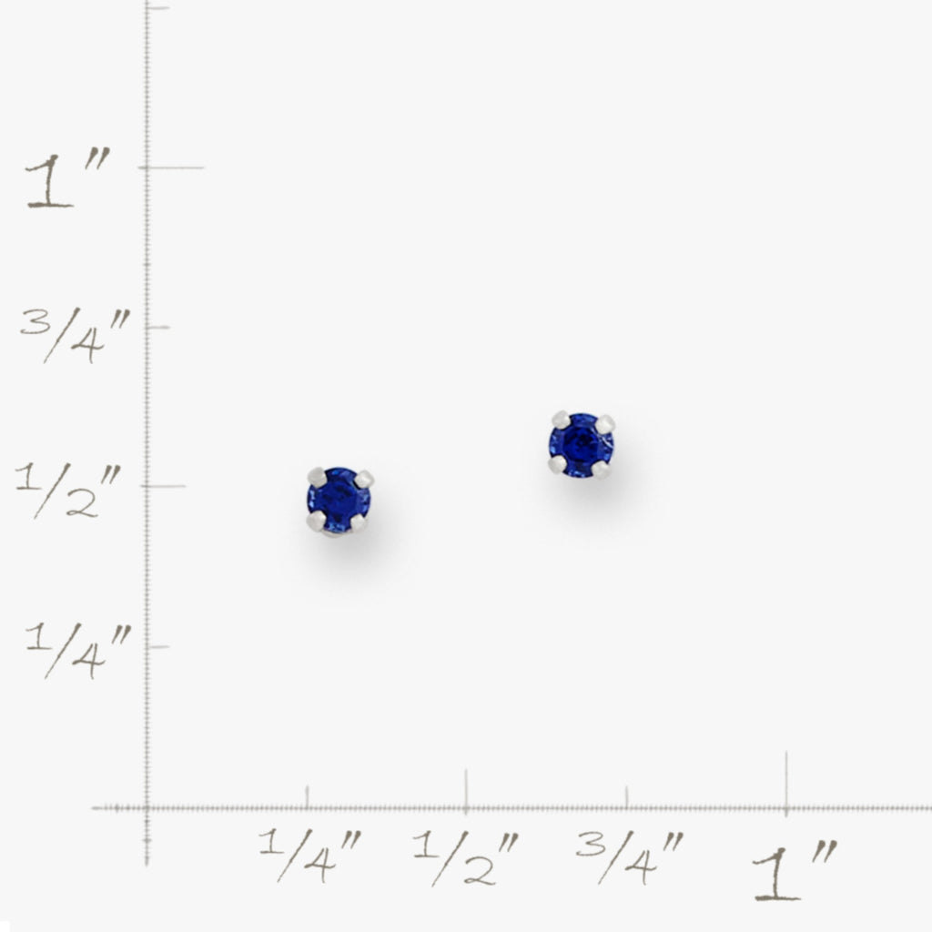 Lab-Created Blue Sapphire (September)