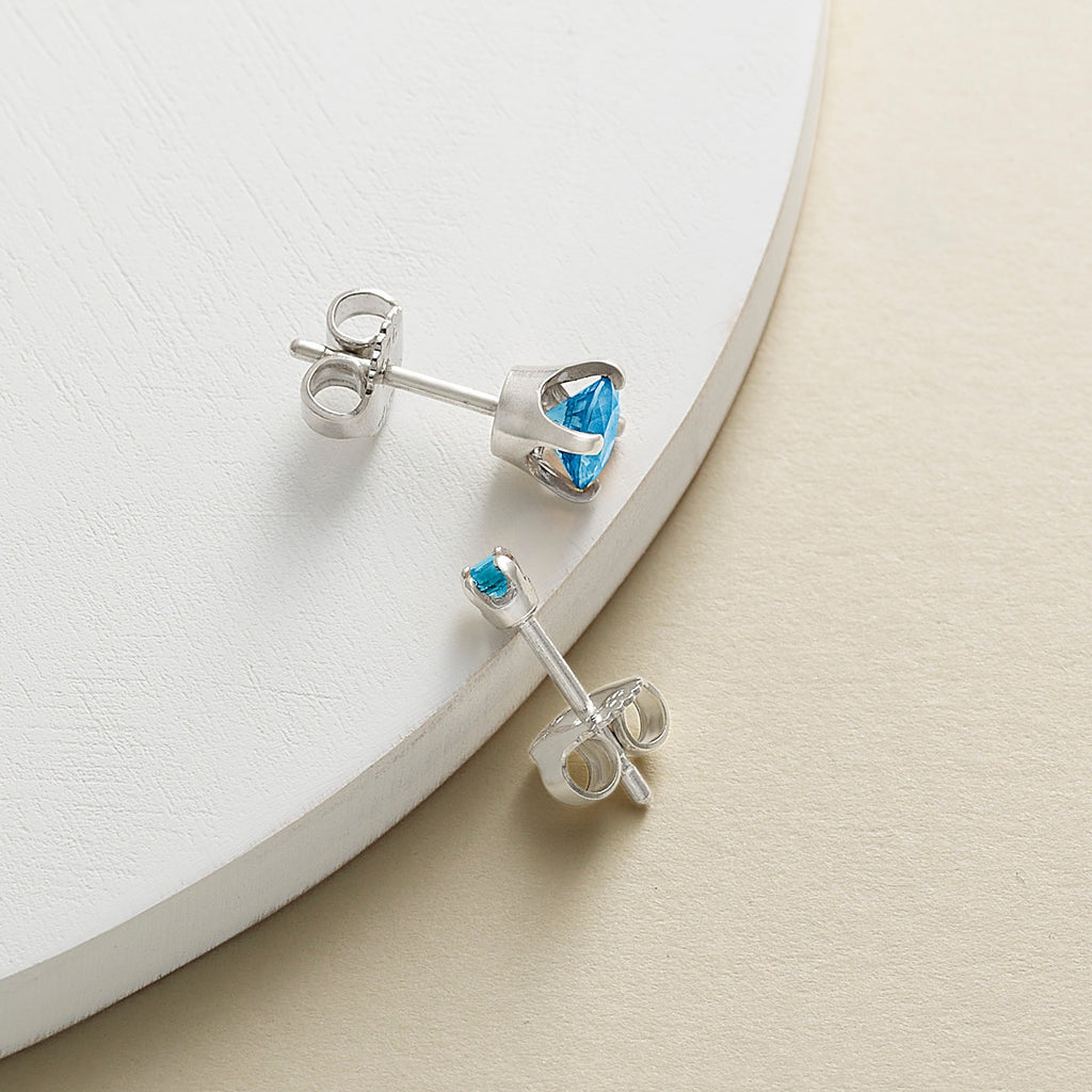 Blue Zircon (December) | Blue Topaz (December)