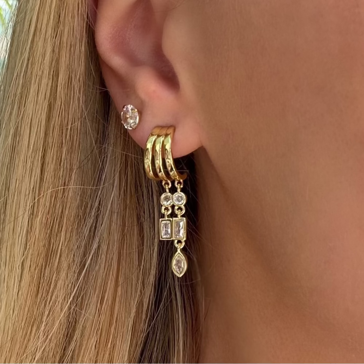 Icy Chain Earrings