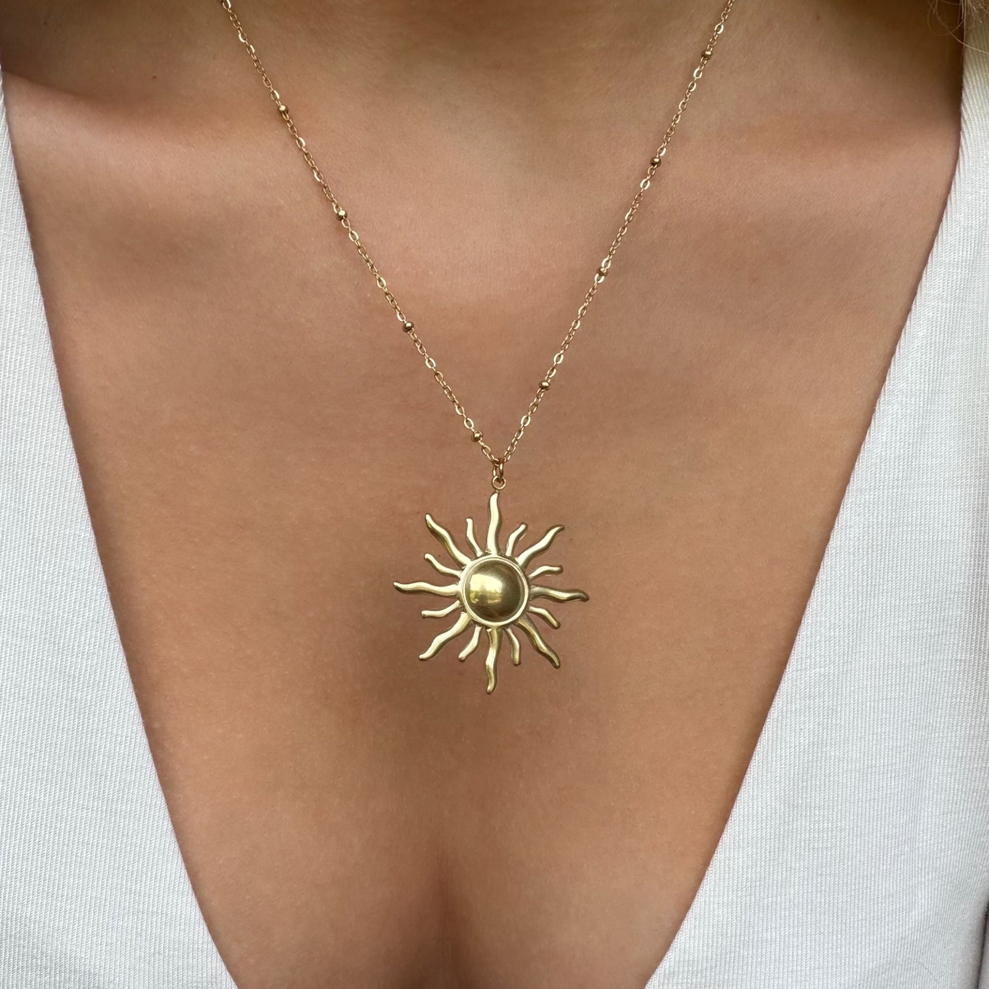 Sun Burst Necklace