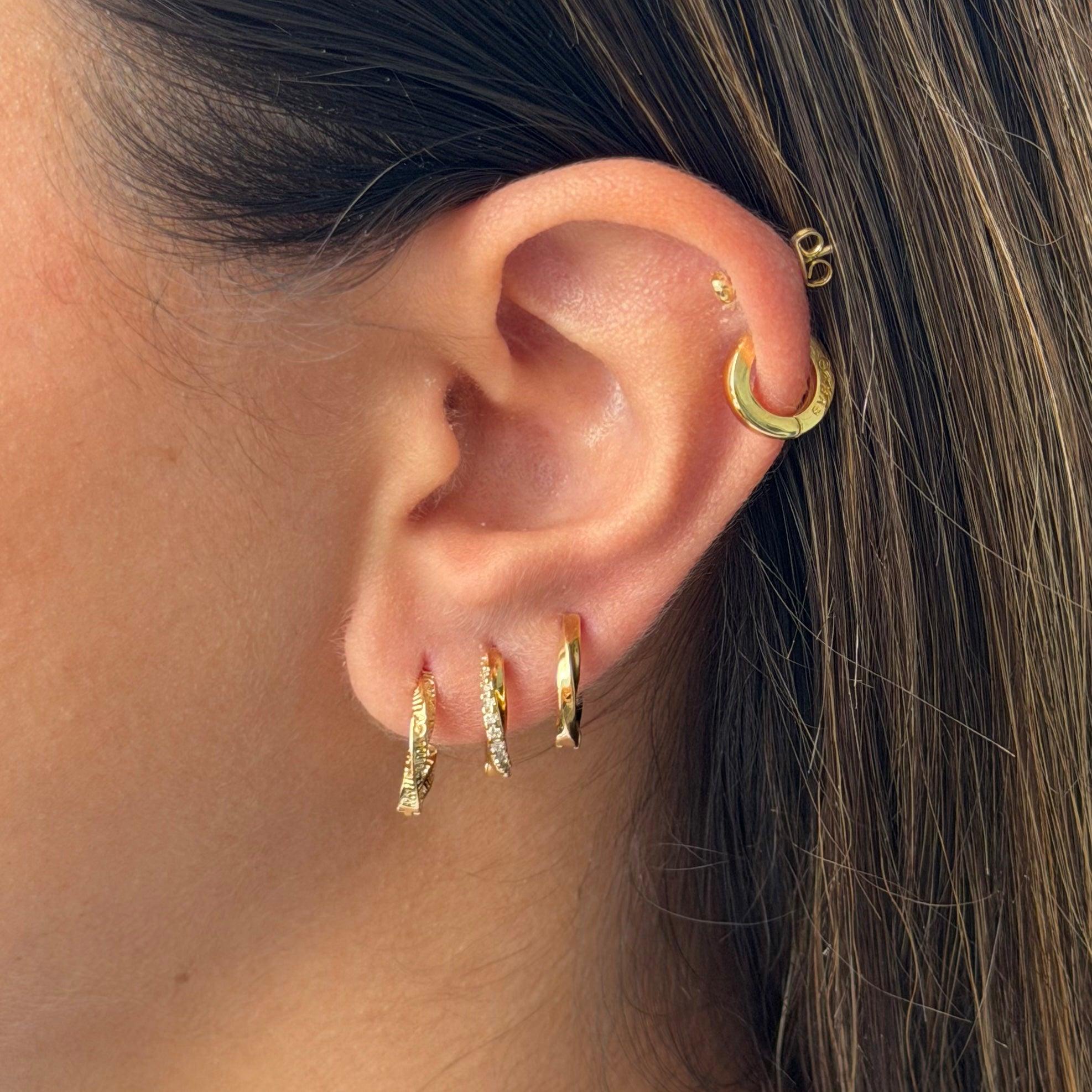 Vibe Check Hoop 3 Piece Earring Set