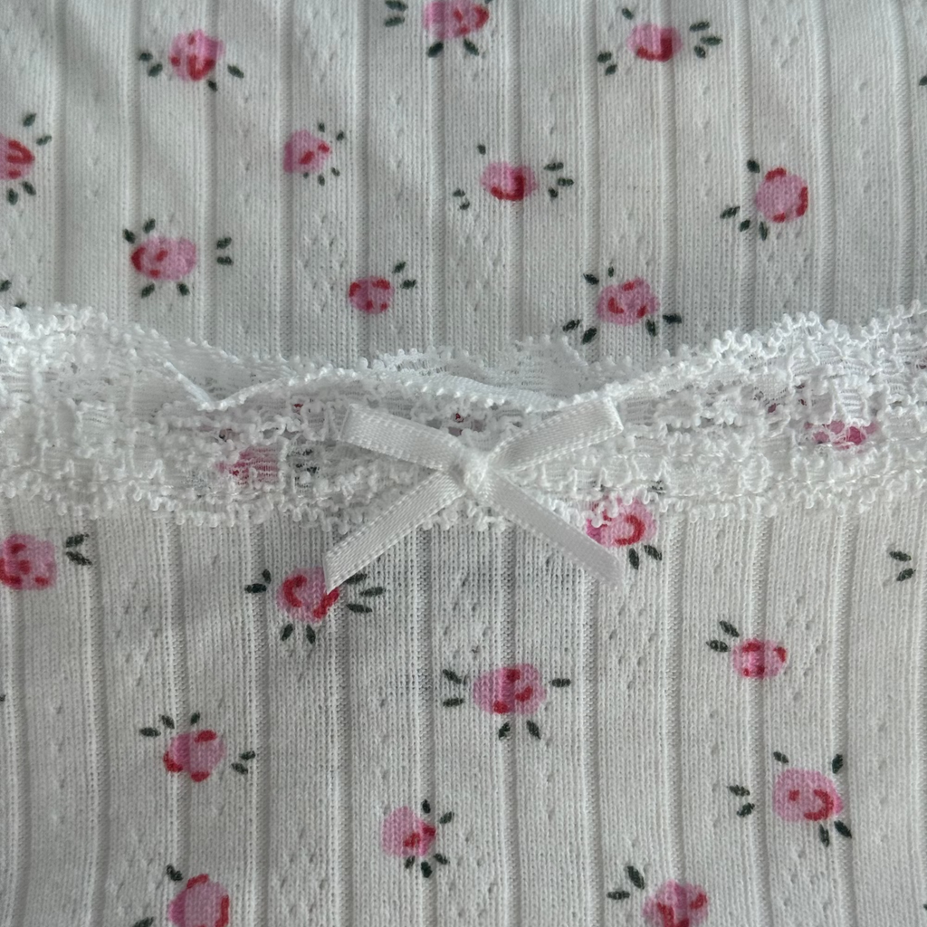 Sweetheart Pajamas - Pink Floral