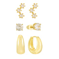 Stars Align 3-Piece Earring Bundle