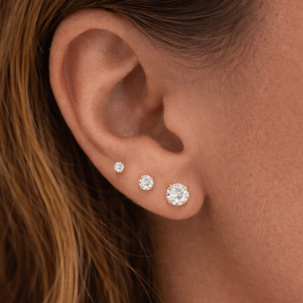 Flat Back Earrings Set Collection