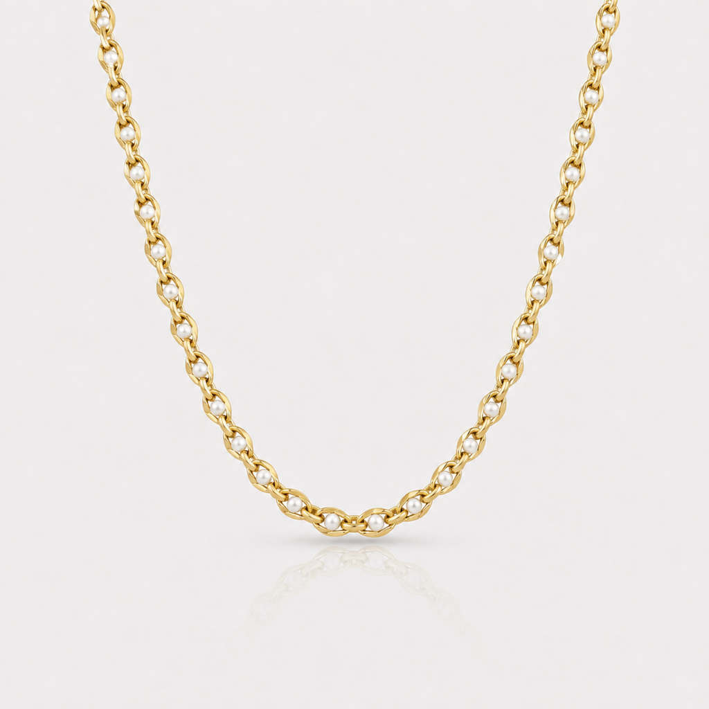 Dripping in Pearls Necklace