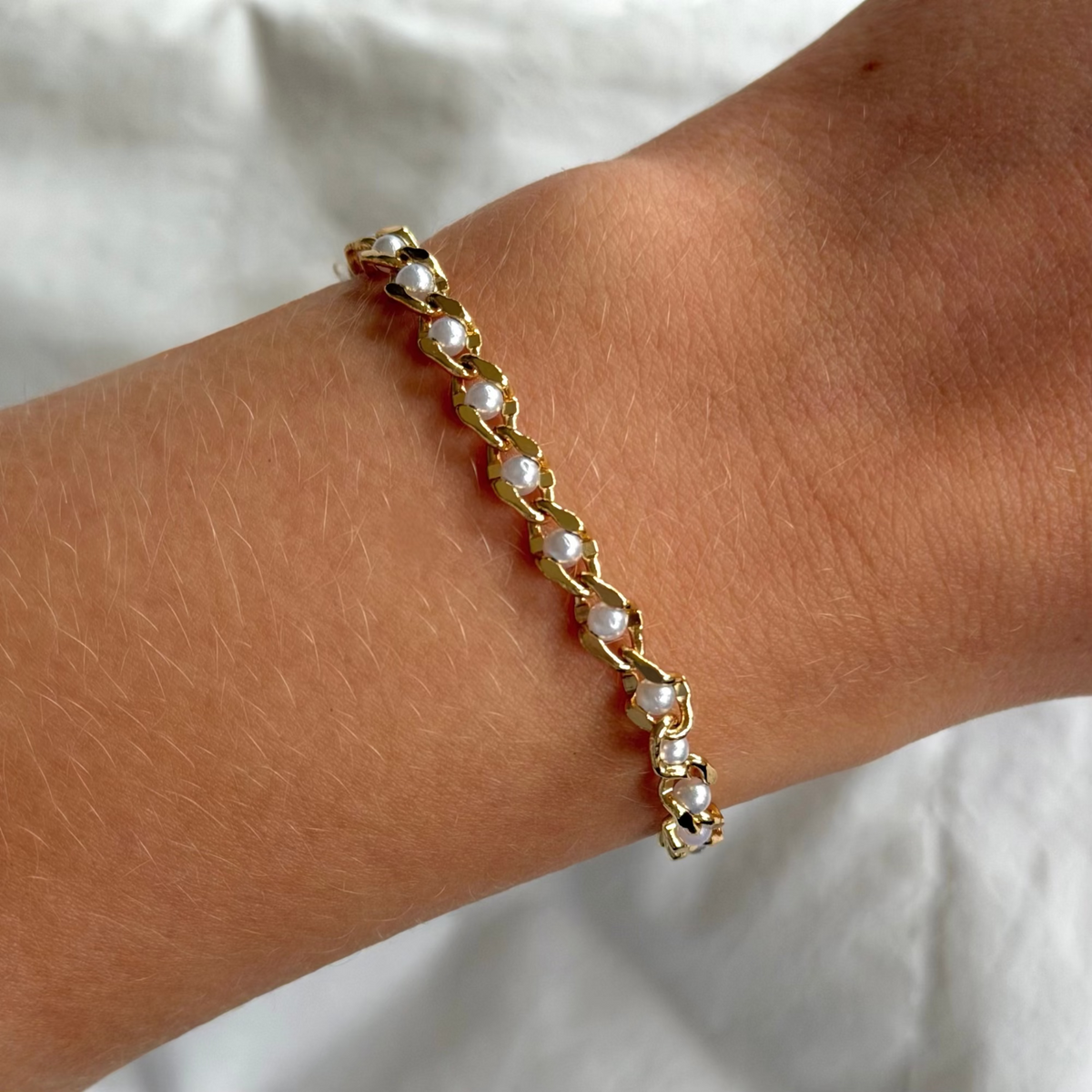 Dripping in Pearls Bracelet